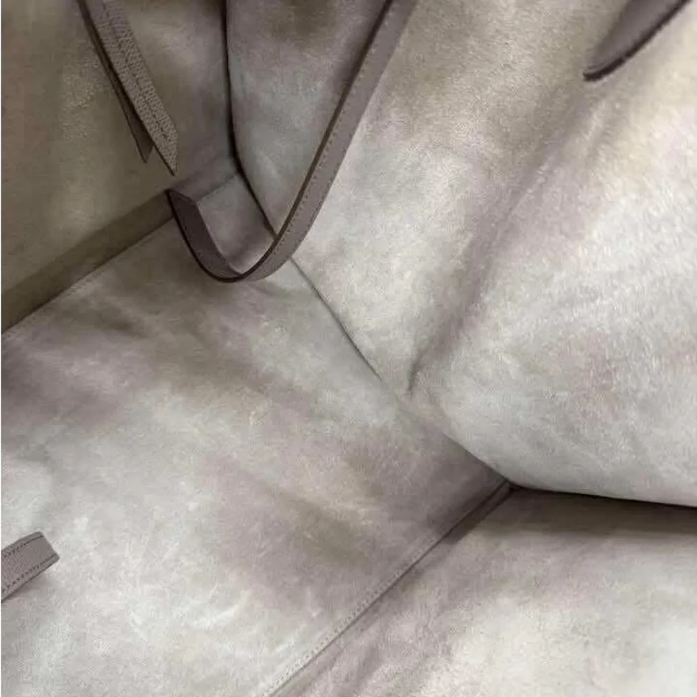 Celine Gray Leather Tote - Picture 10 of 16